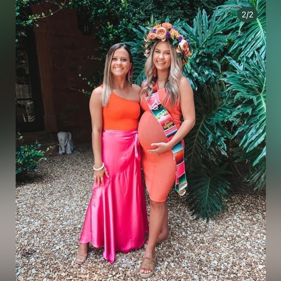 Coral one sleeve bodysuit - Picture 2 of 2